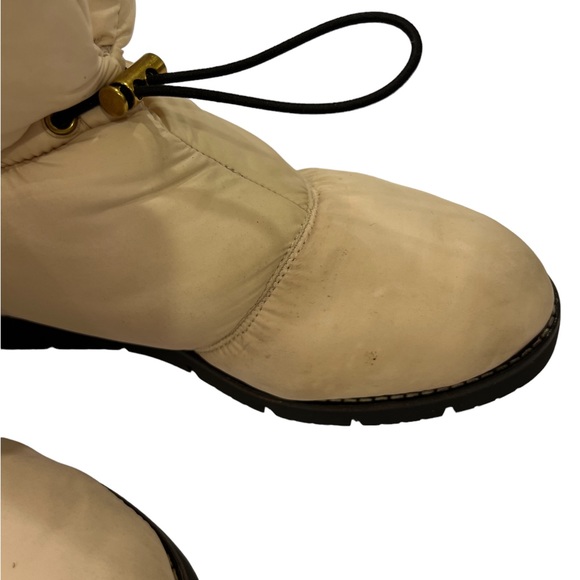J.Crew Women's Elsa Puffer Boot With Primaloft Dusty Ivory Size 9 Style BD325 - Picture 7 of 12